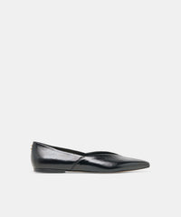GEMA FLATS BLACK LEATHER