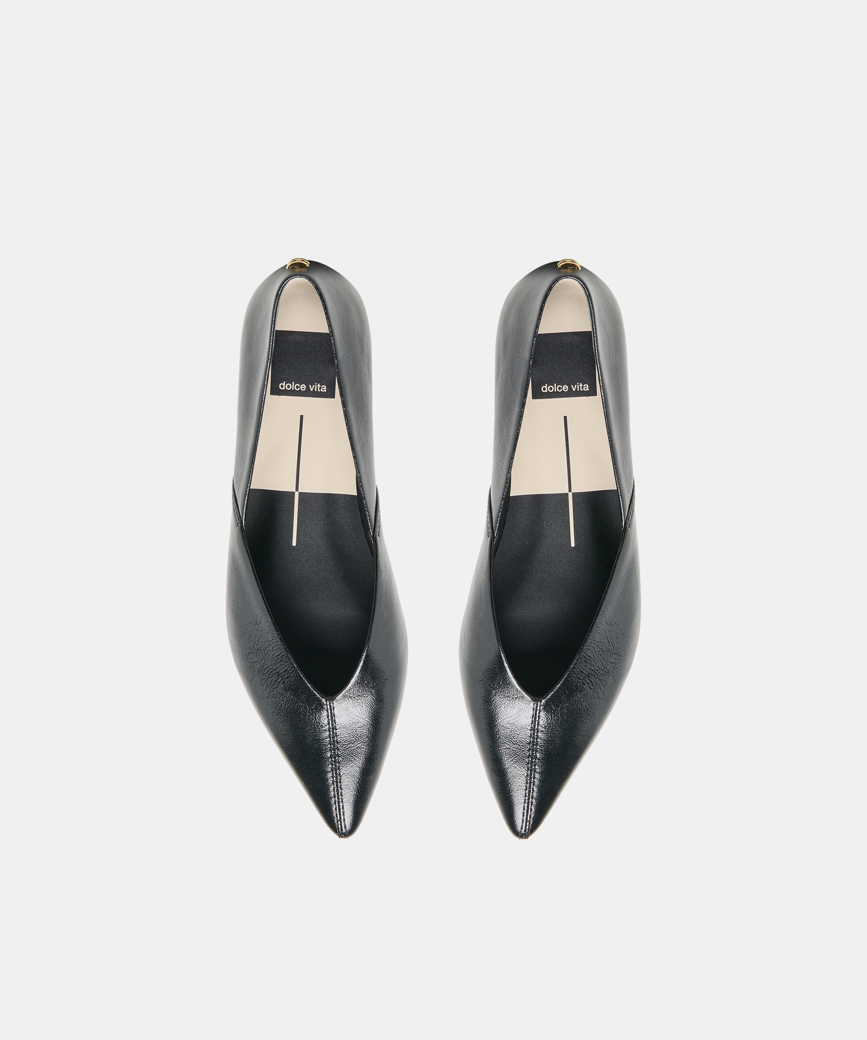 GEMA FLATS BLACK LEATHER