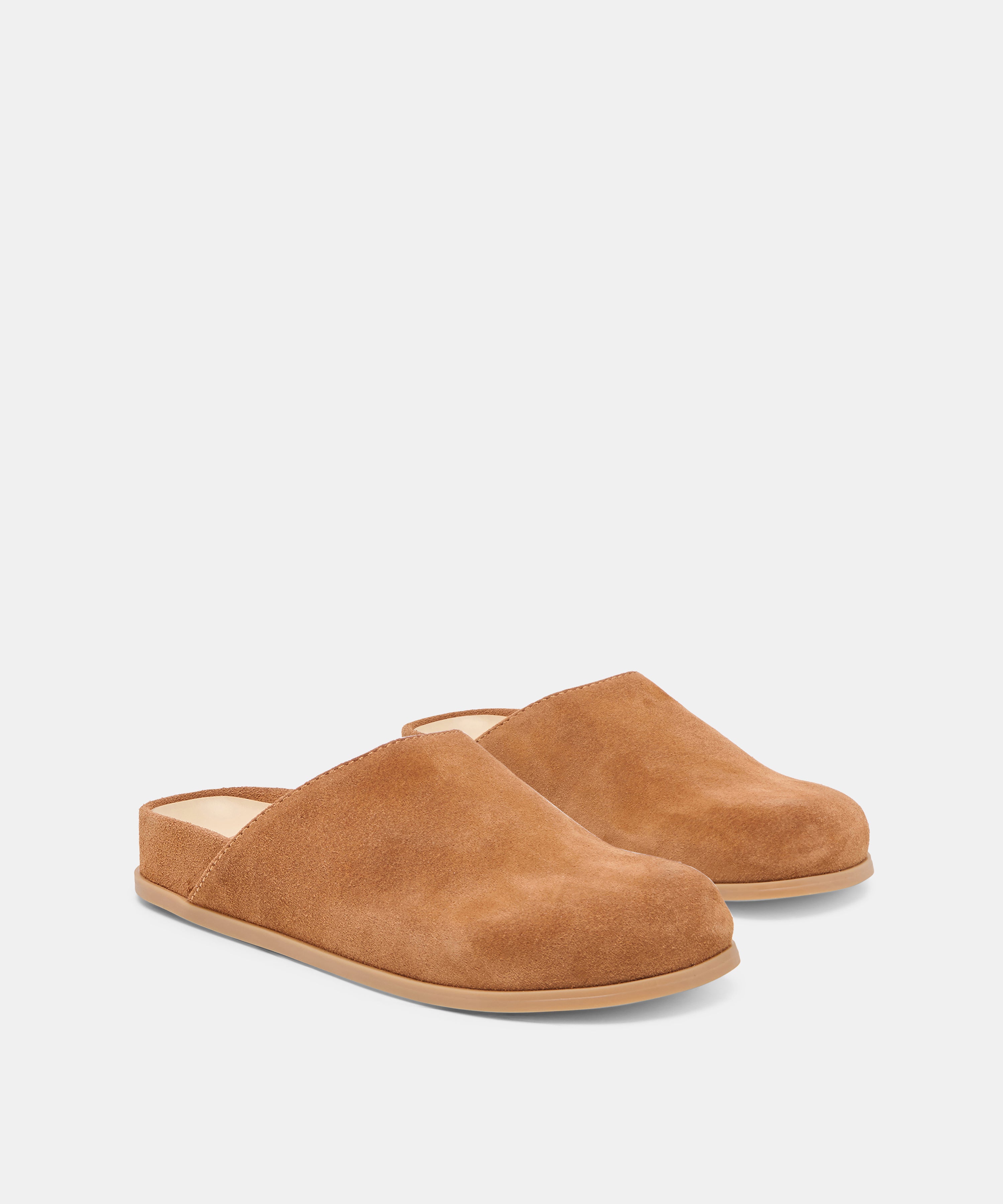 JONEY FLATS BROWN SUEDE