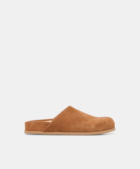 JONEY FLATS BROWN SUEDE