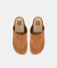 JONEY FLATS BROWN SUEDE