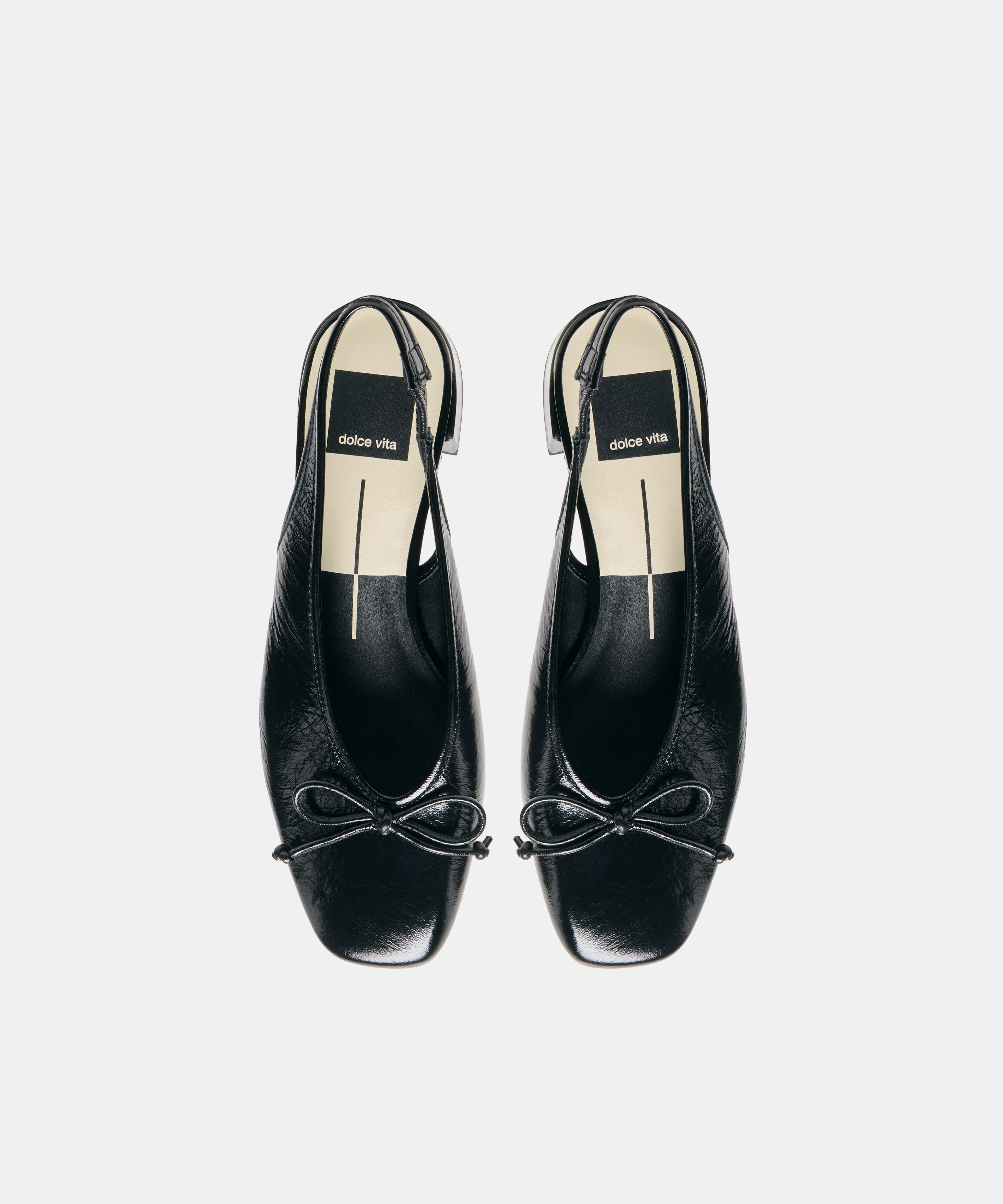 MARIEN MID HEELS BLACK LEATHER