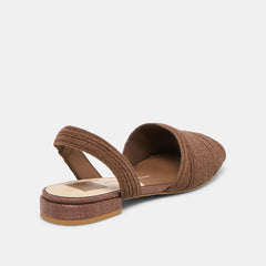 MARZY SANDALS COCOA RAFFIA