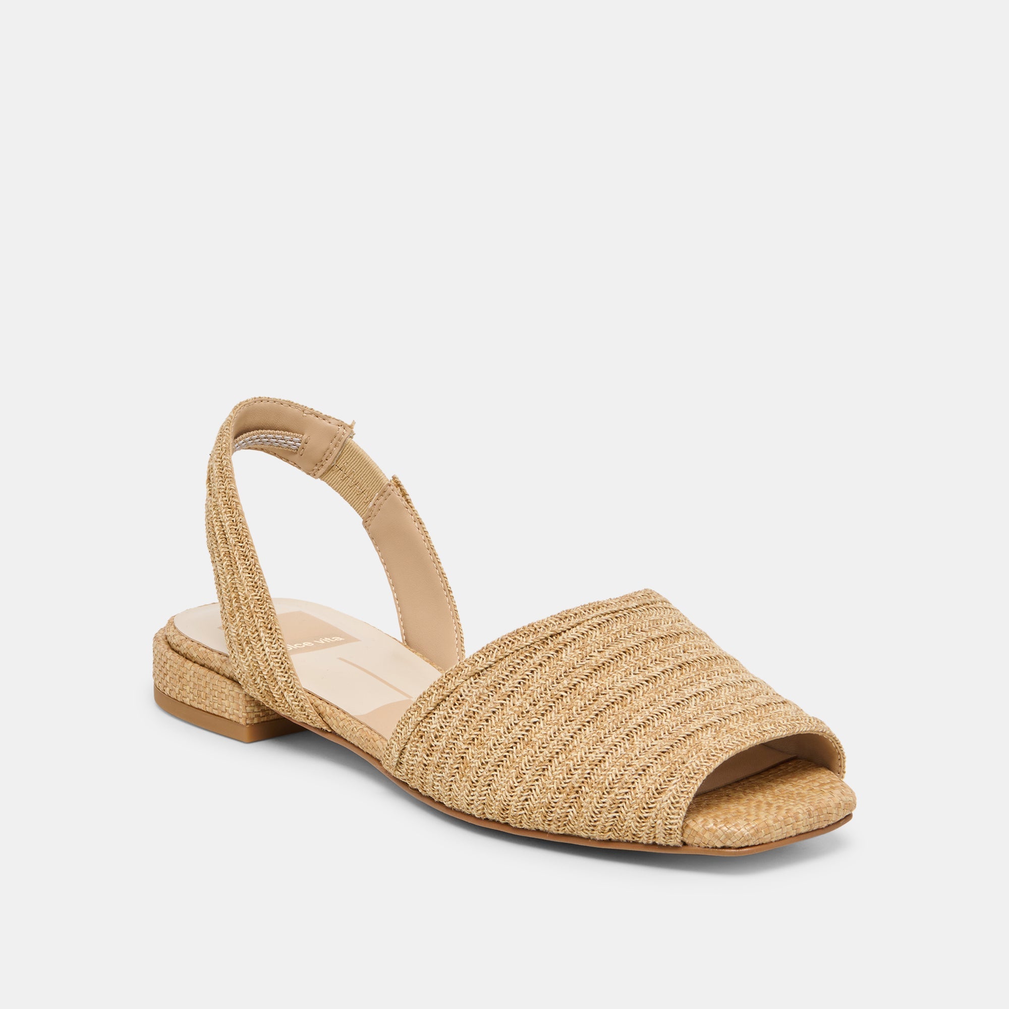 MARZY SANDALS NATURAL RAFFIA