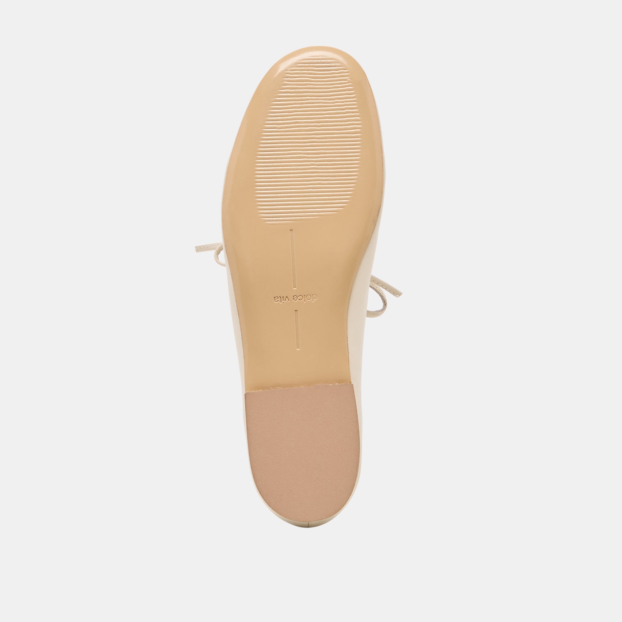 PAZEY BALLET FLATS BONE LEATHER