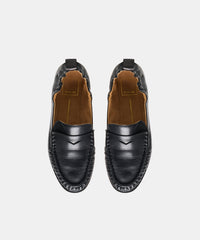 RAMZIE LOAFERS BLACK LEATHER