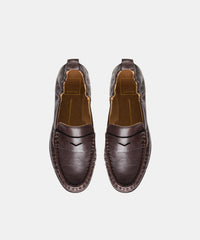 RAMZIE LOAFERS CHOCOLATE LEATHER