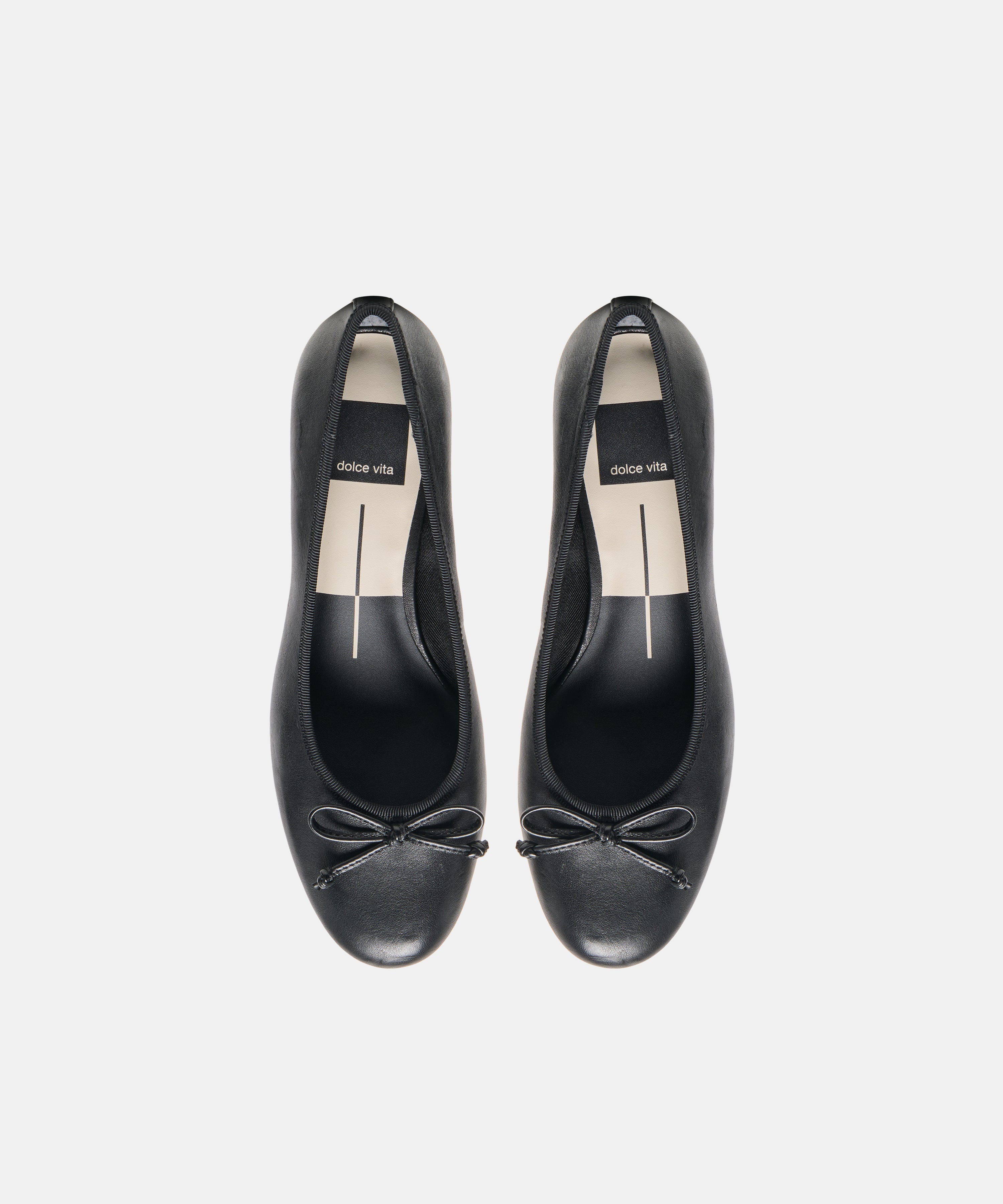 RITLA MID HEELS BLACK LEATHER