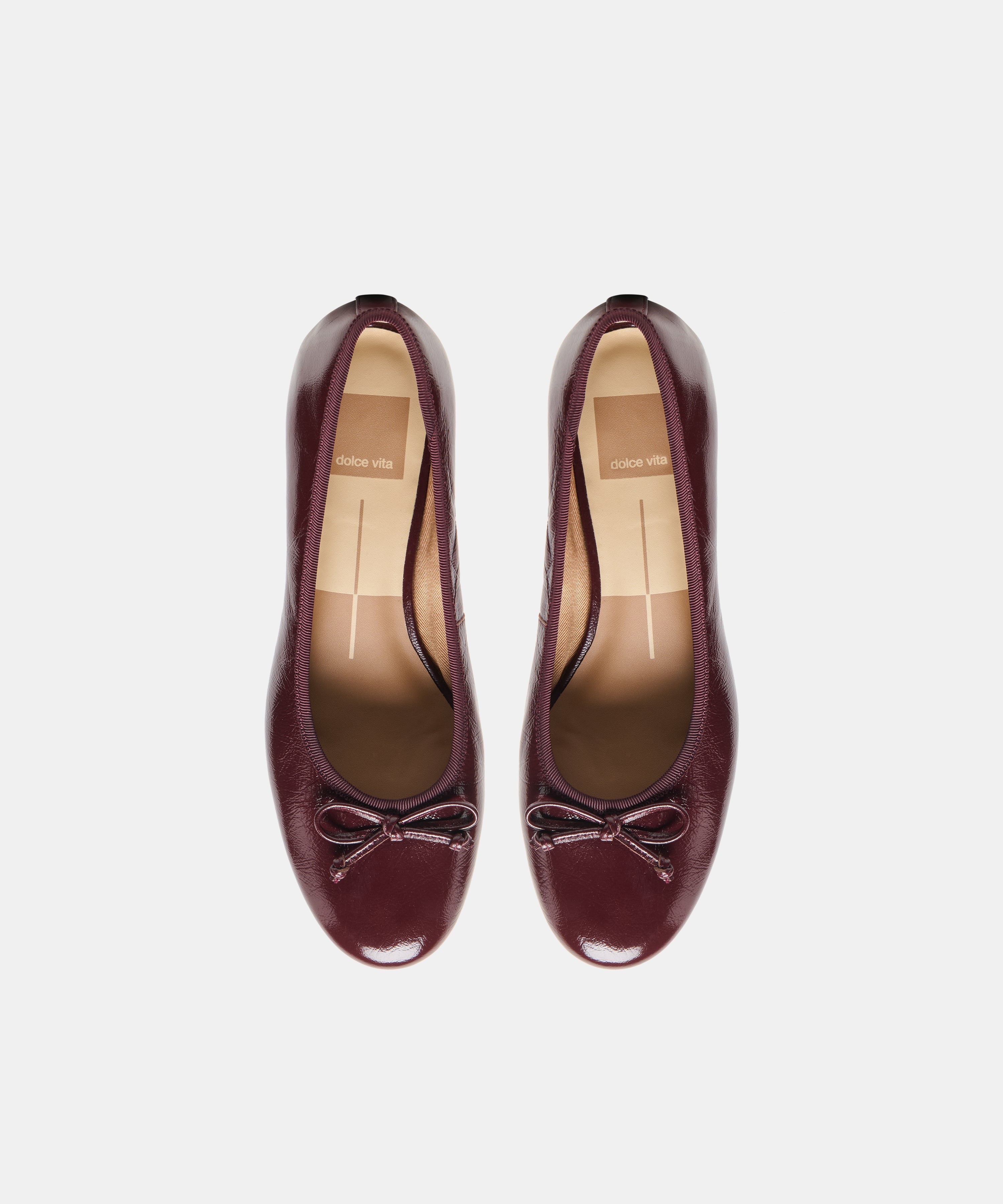 RITLA MID HEELS CRANBERRY LEATHER