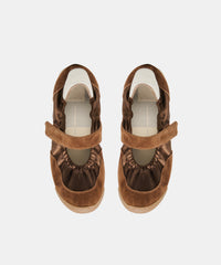 SPRUCE SNEAKERS COCOA SATIN