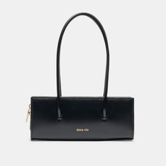 BESTIE HANDBAG BLACK LEATHER