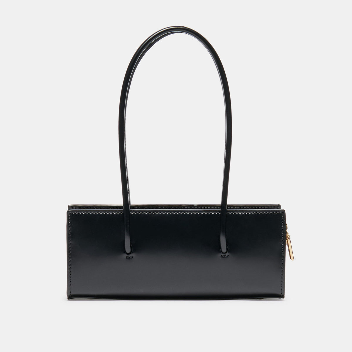 BESTIE HANDBAG BLACK LEATHER