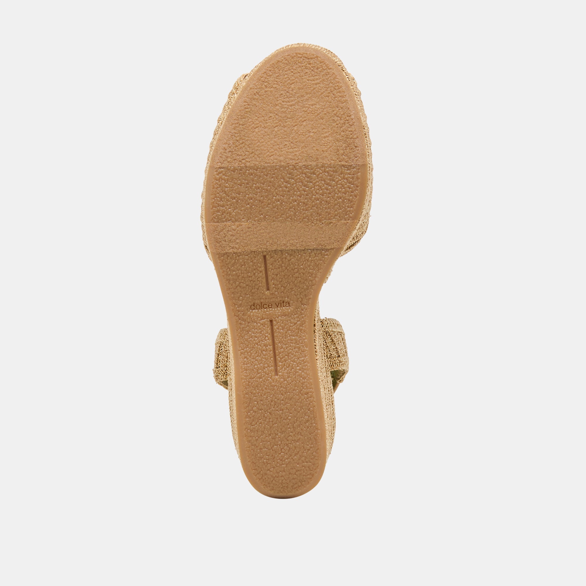 AKERA WEDGES NATURAL RAFFIA
