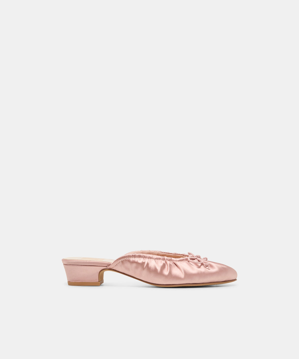 ARDENA SATIN HEELS LT BLUSH SATIN