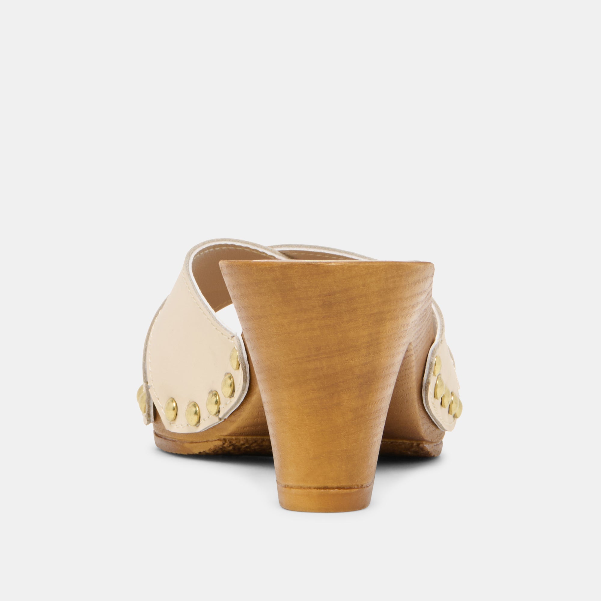 AVERIE HEELS BONE LEATHER