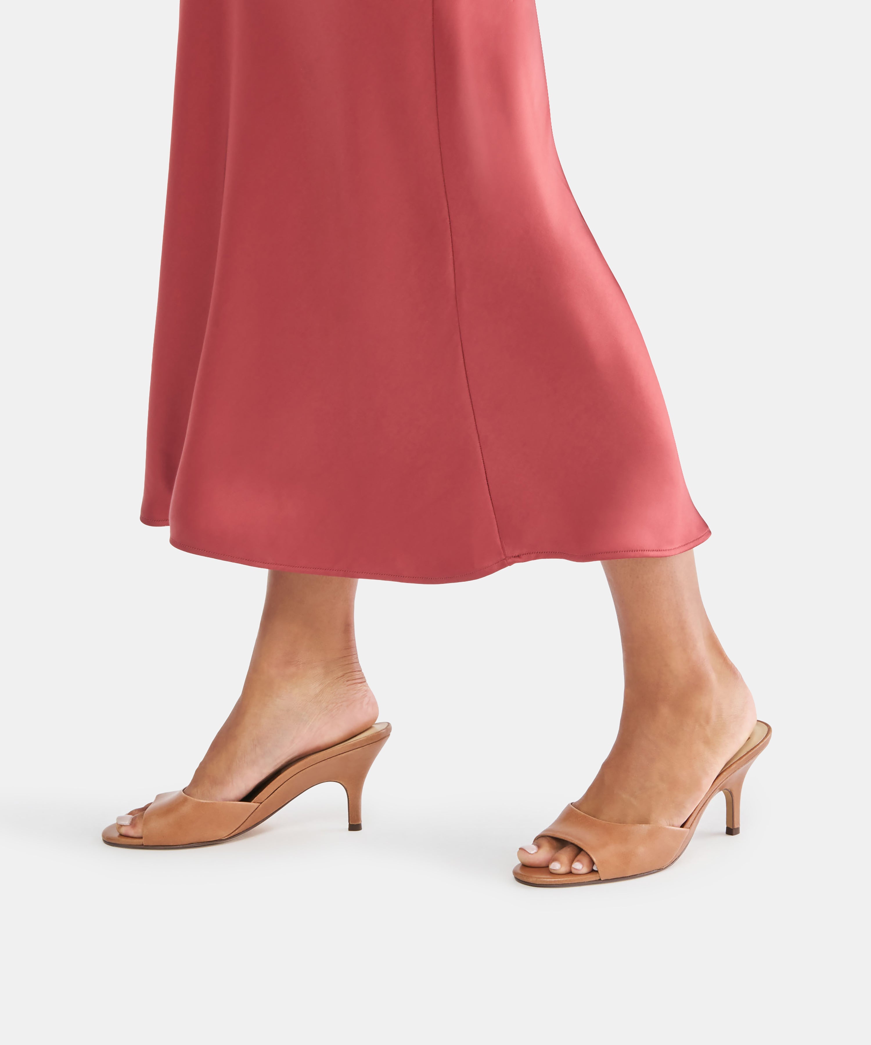 BELEN HEELS TAN LEATHER