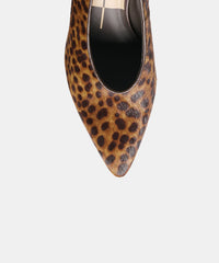 CAMERO WEDGES DK LEOPARD CALF HAIR