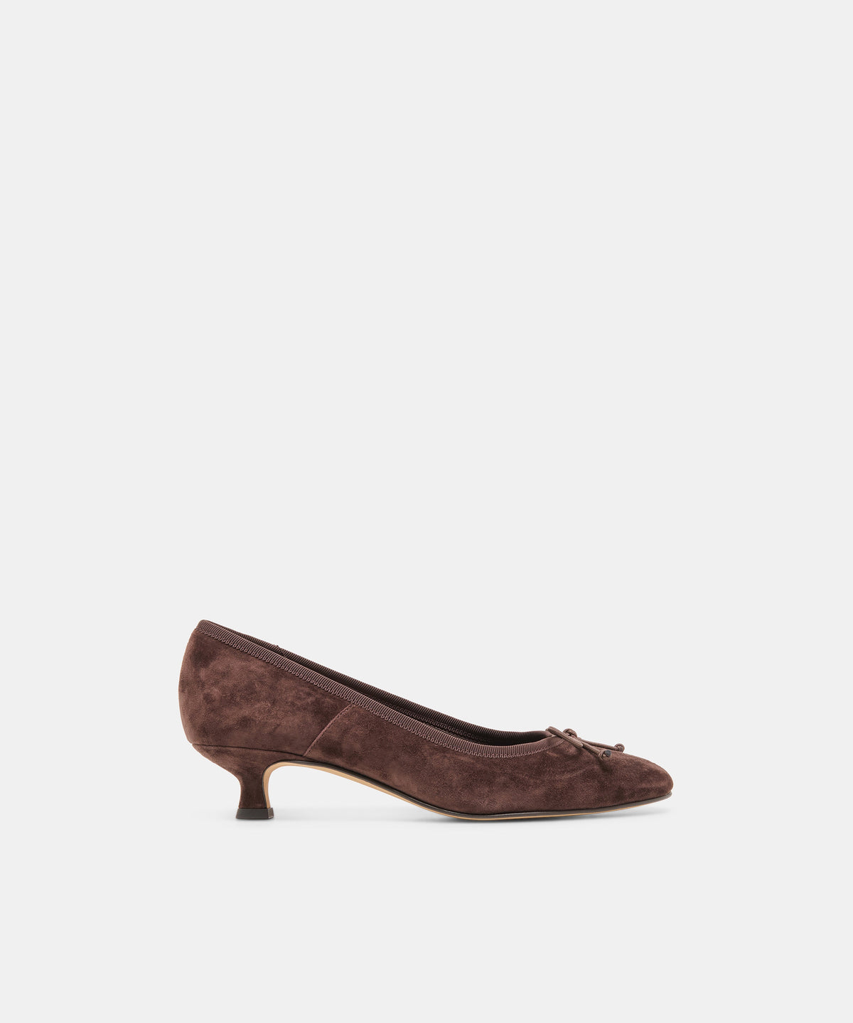 DAWSEN HEELS MAHOGANY SUEDE