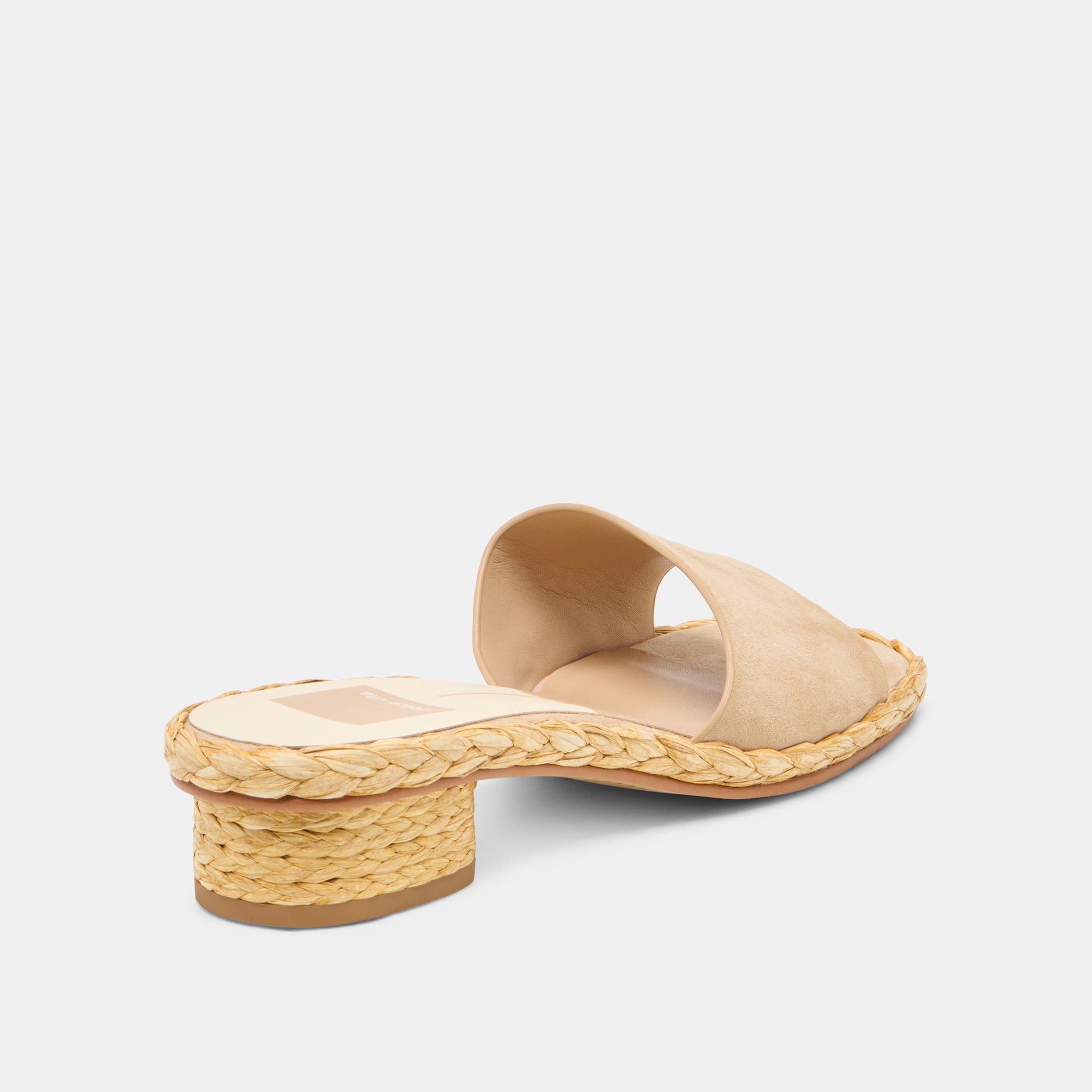 DIXI WIDE SANDALS CAMEL SUEDE