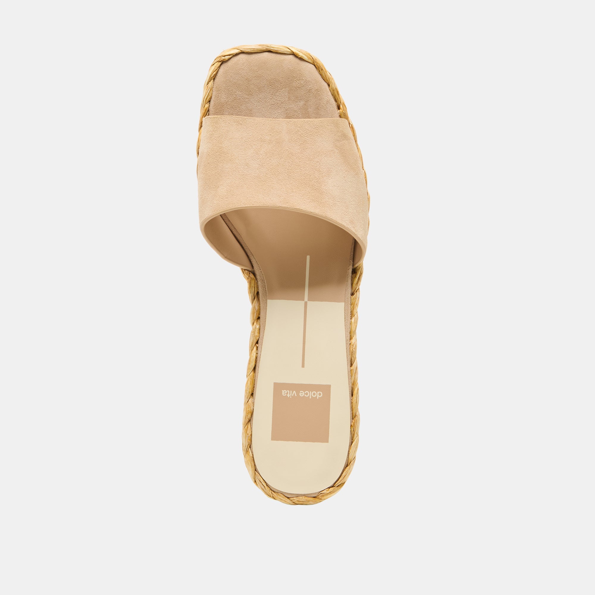 DIXI WIDE SANDALS CAMEL SUEDE