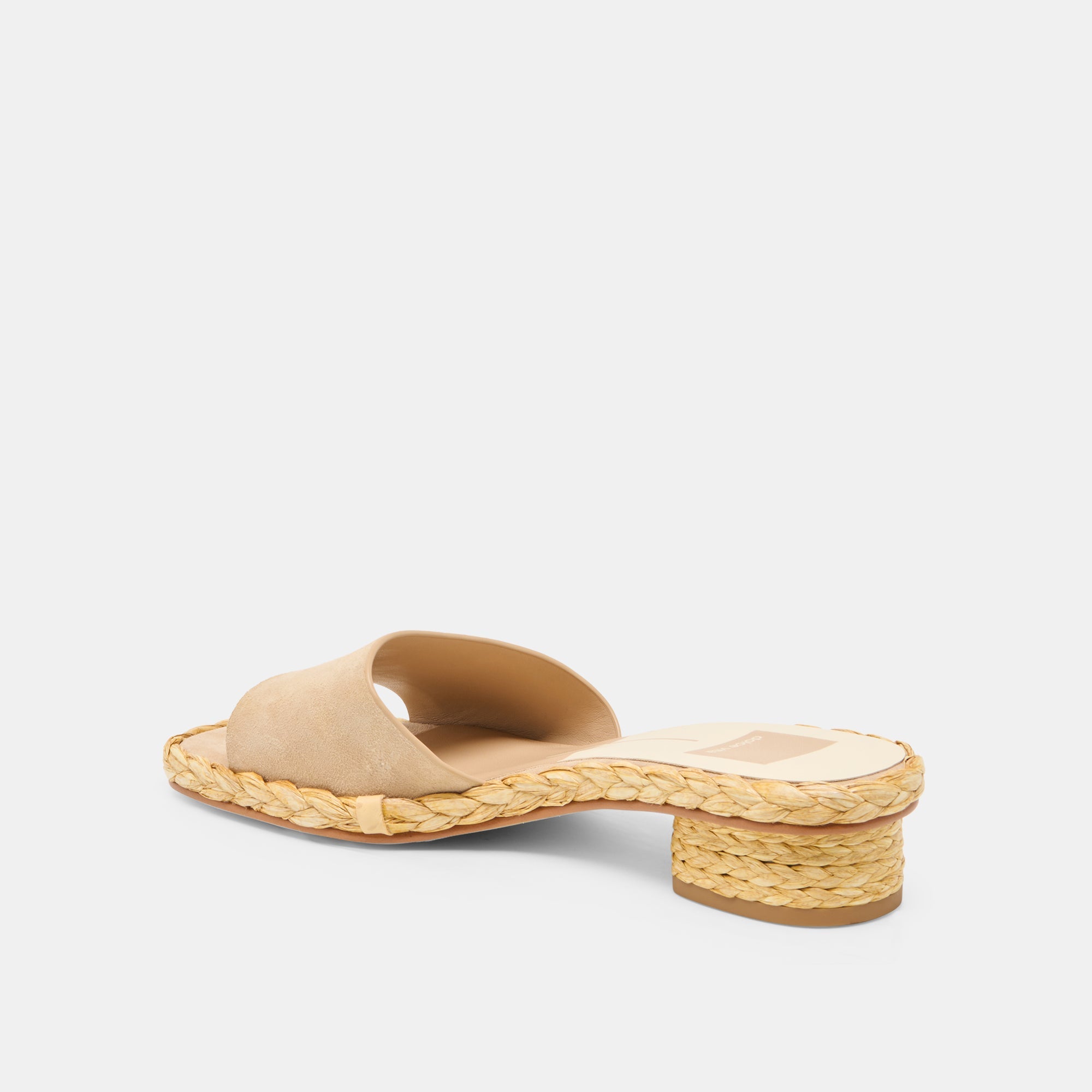 DIXI WIDE SANDALS CAMEL SUEDE