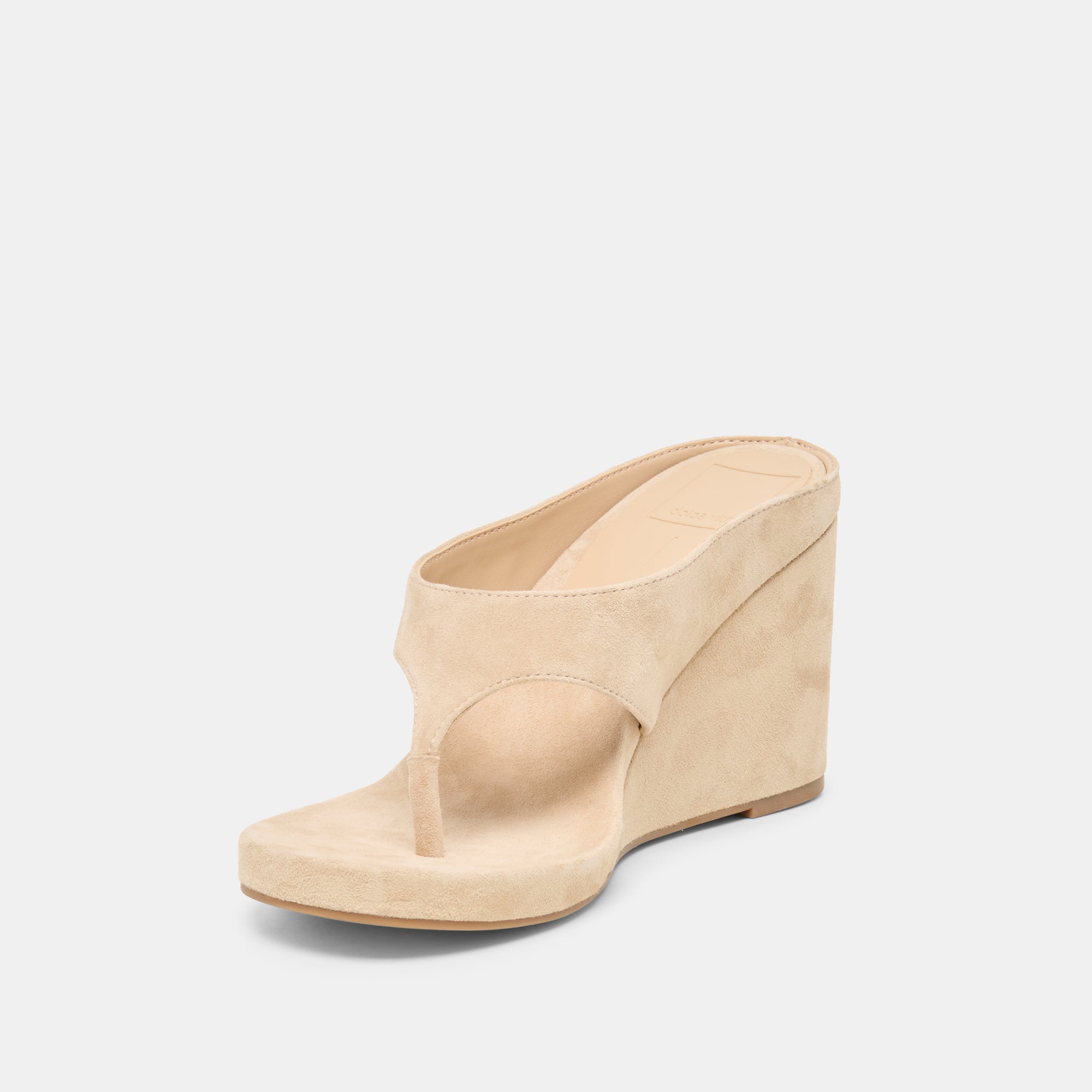 HINNA WEDGES CAMEL SUEDE