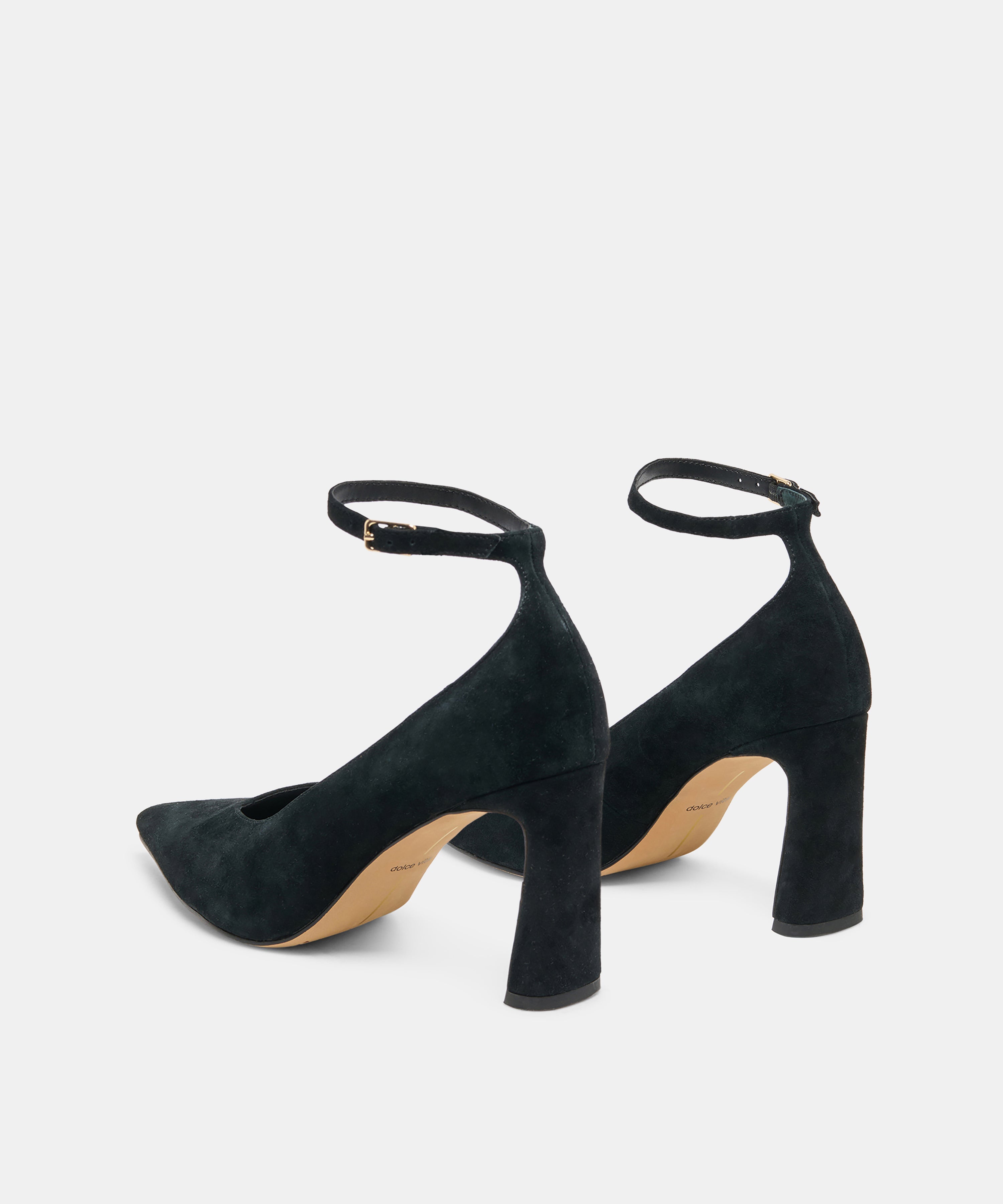 KARSIN HEELS ONYX SUEDE