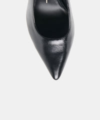 KAYNA HEELS BLACK LEATHER