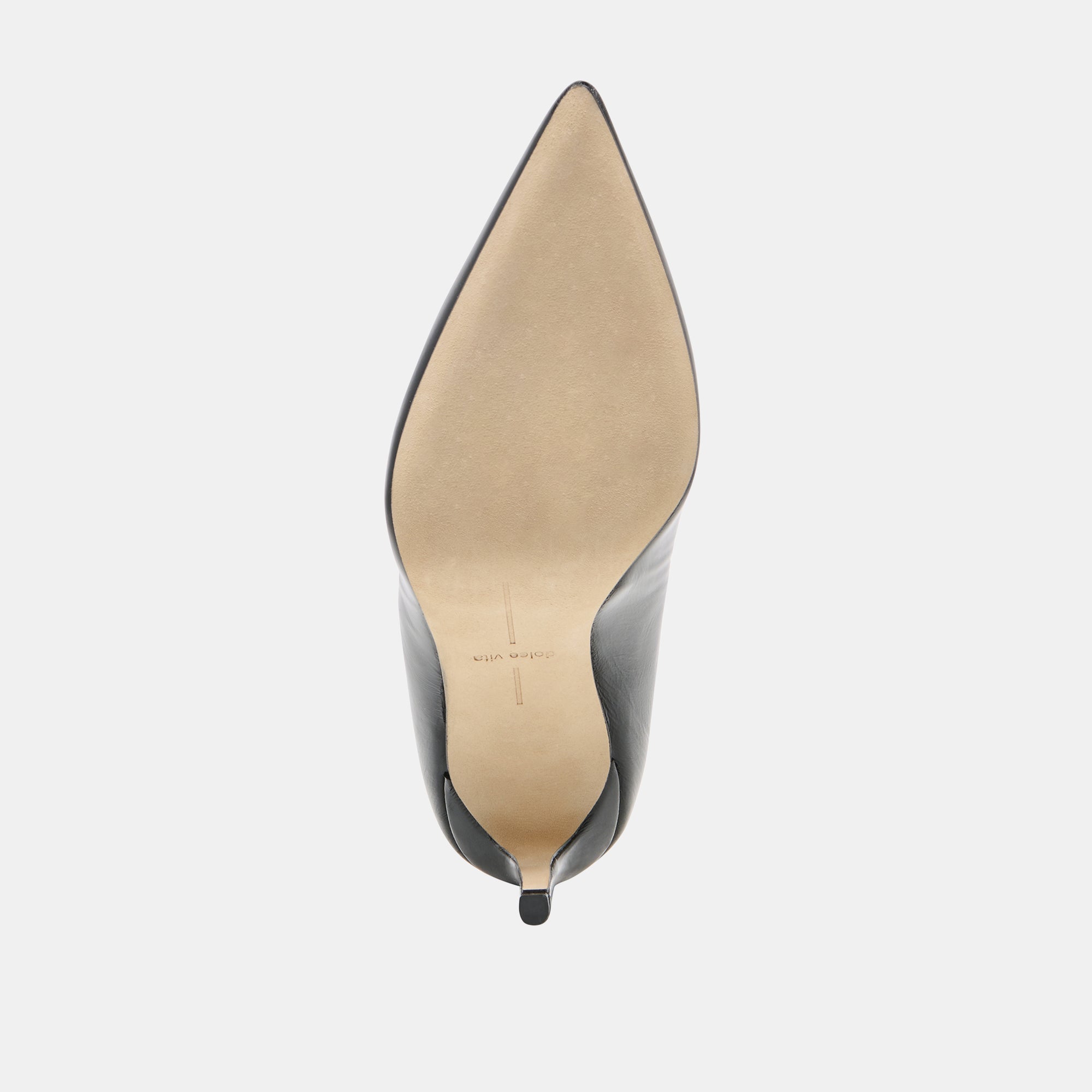LANKY HEELS BLACK LEATHER