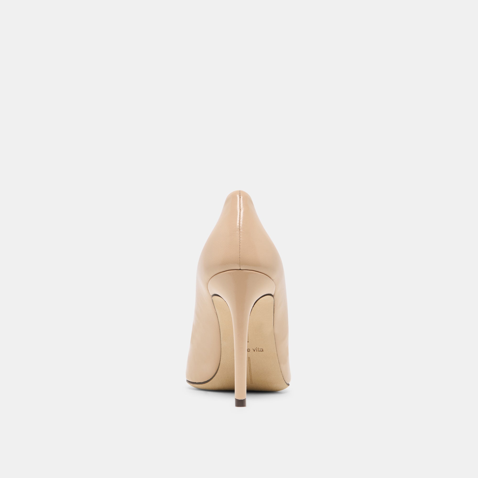 LANKY HEELS TAN LEATHER