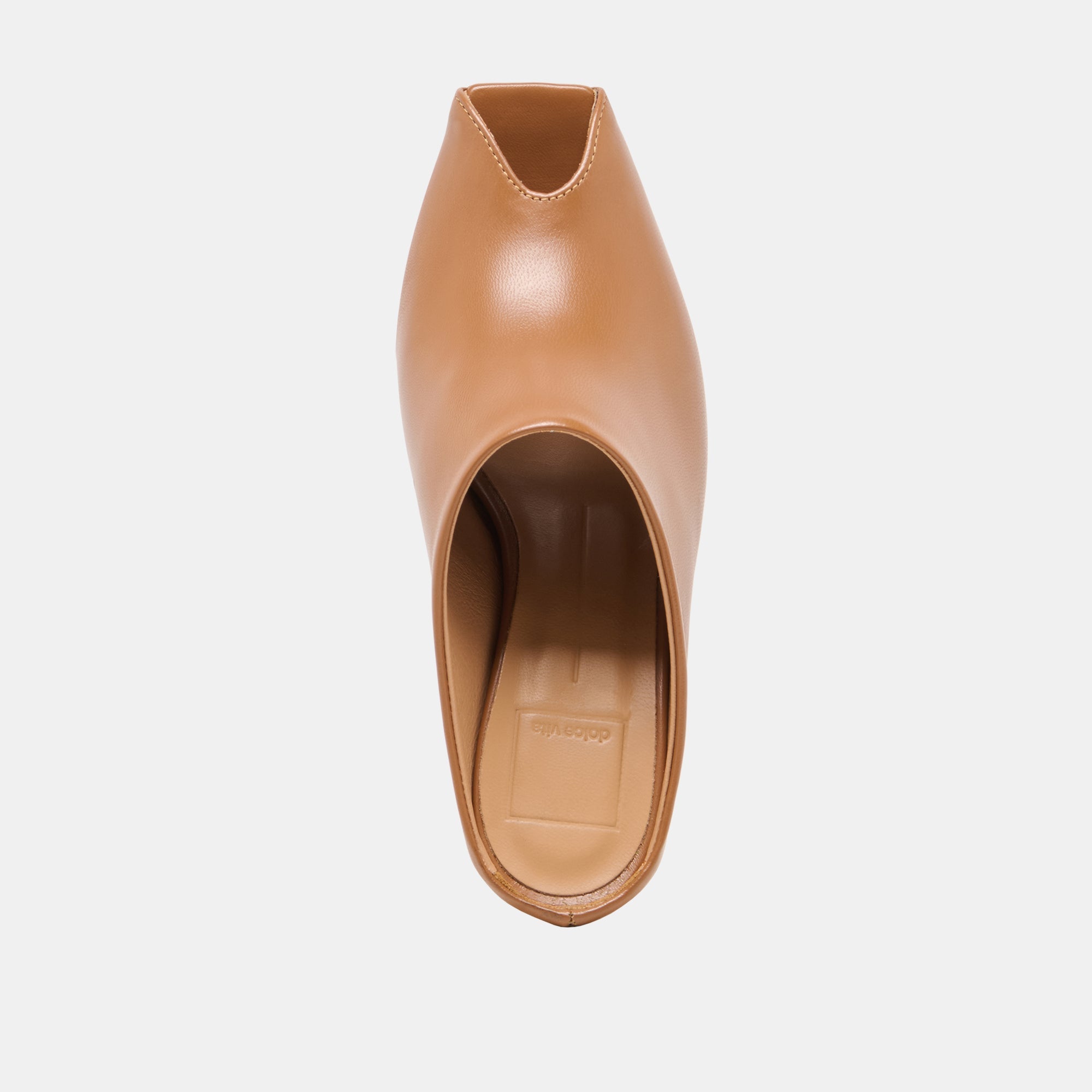 MERY HEELS BROWN LEATHER