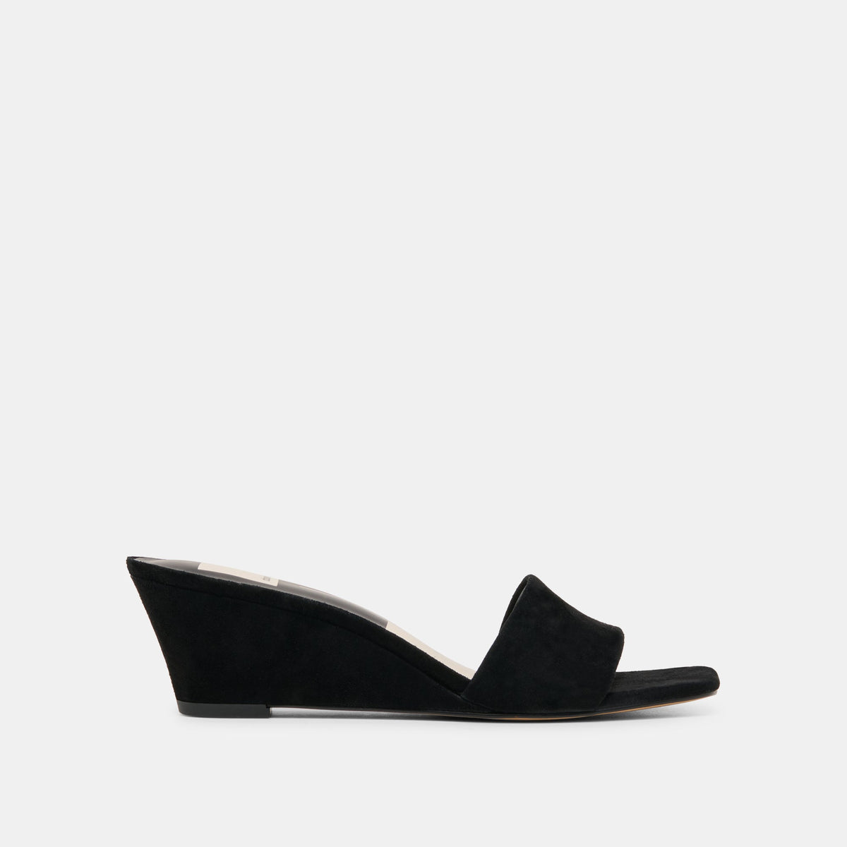 QAILY WEDGES ONYX SUEDE