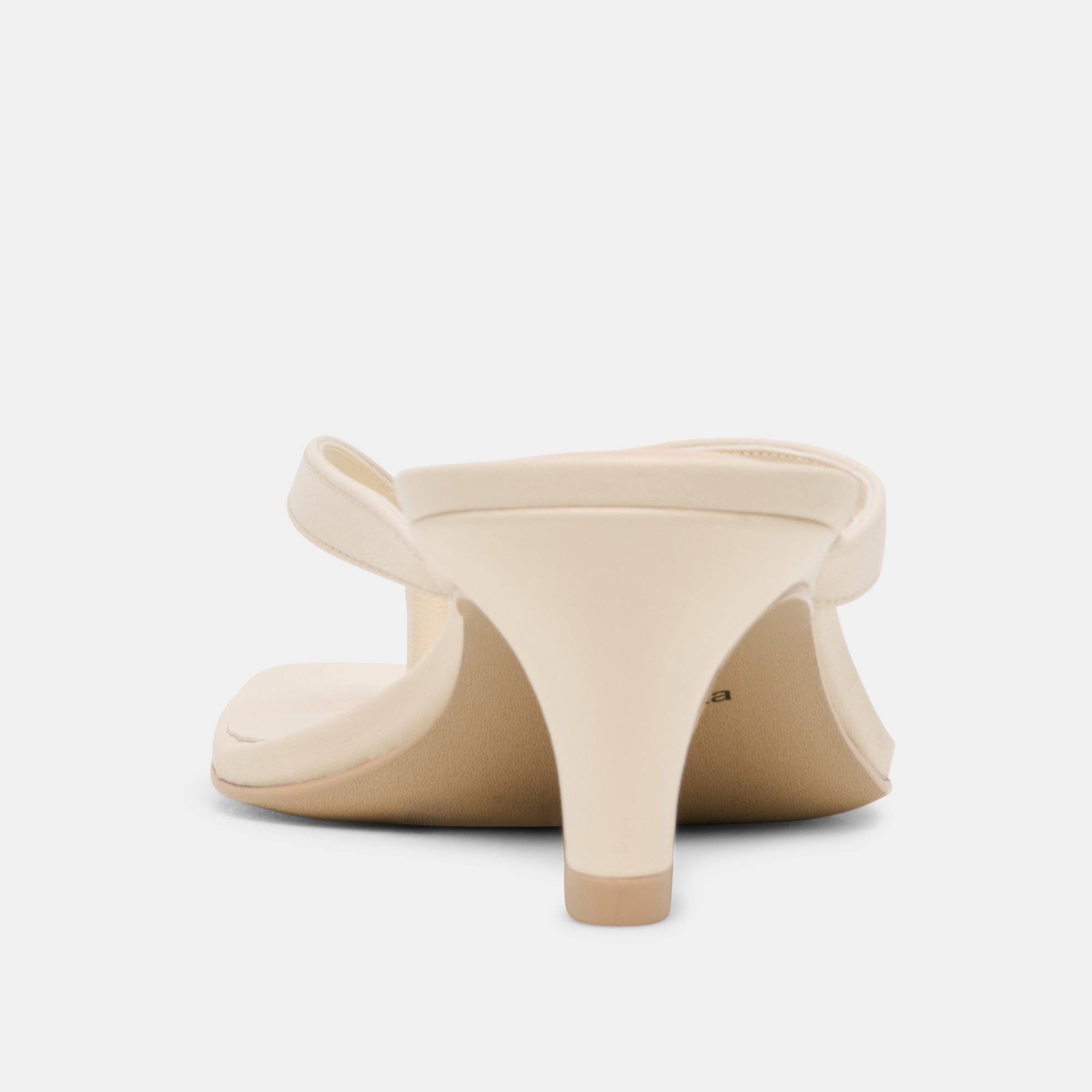 RAMIA HEELS BONE LEATHER