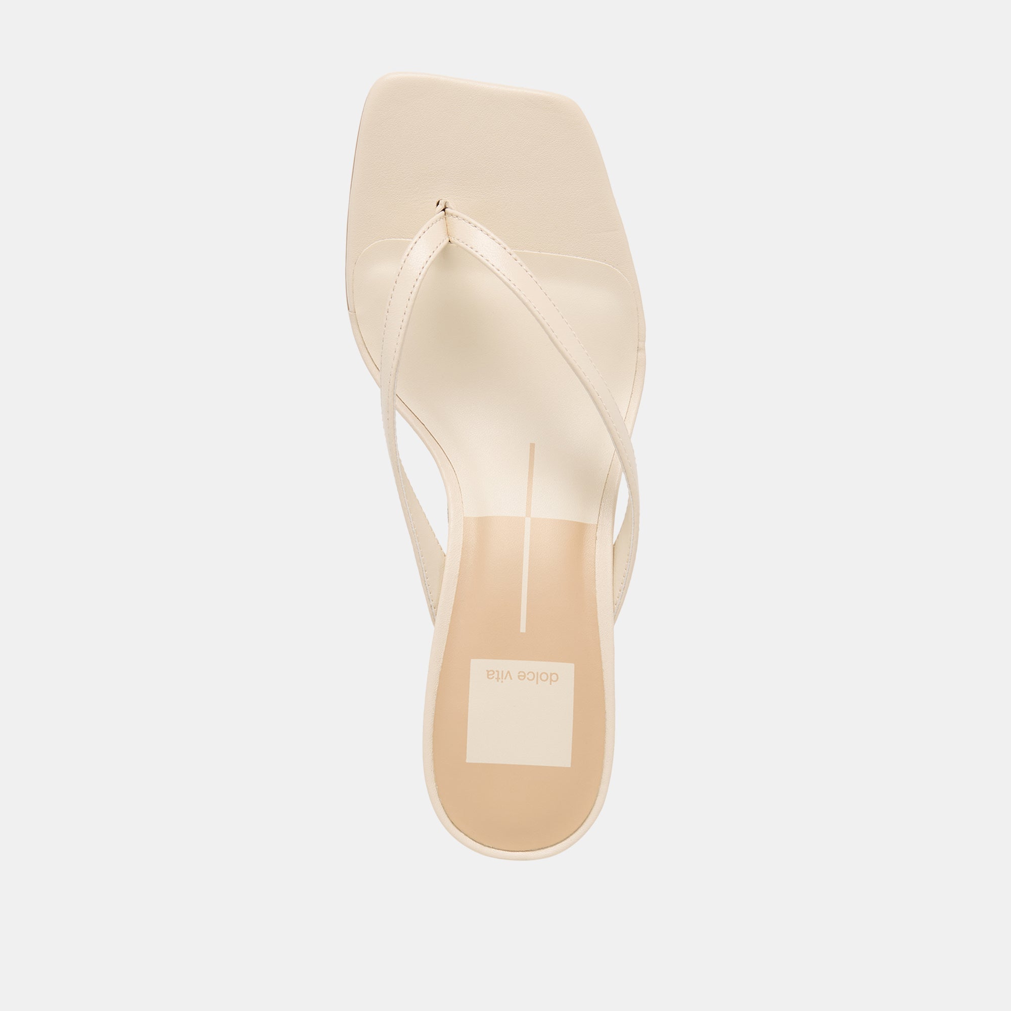 RAMIA HEELS BONE LEATHER