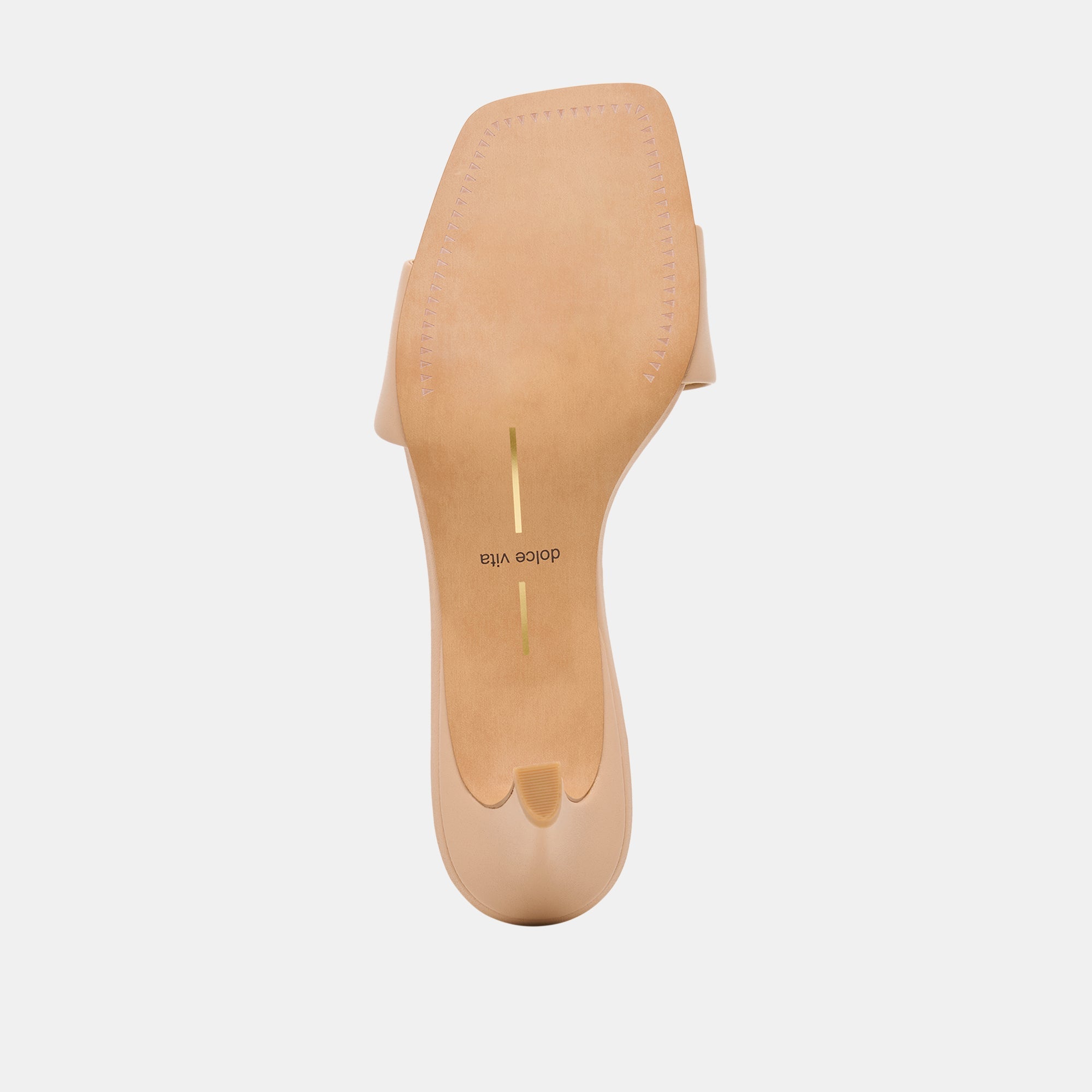 REXA HEELS LIGHT TAN LEATHER