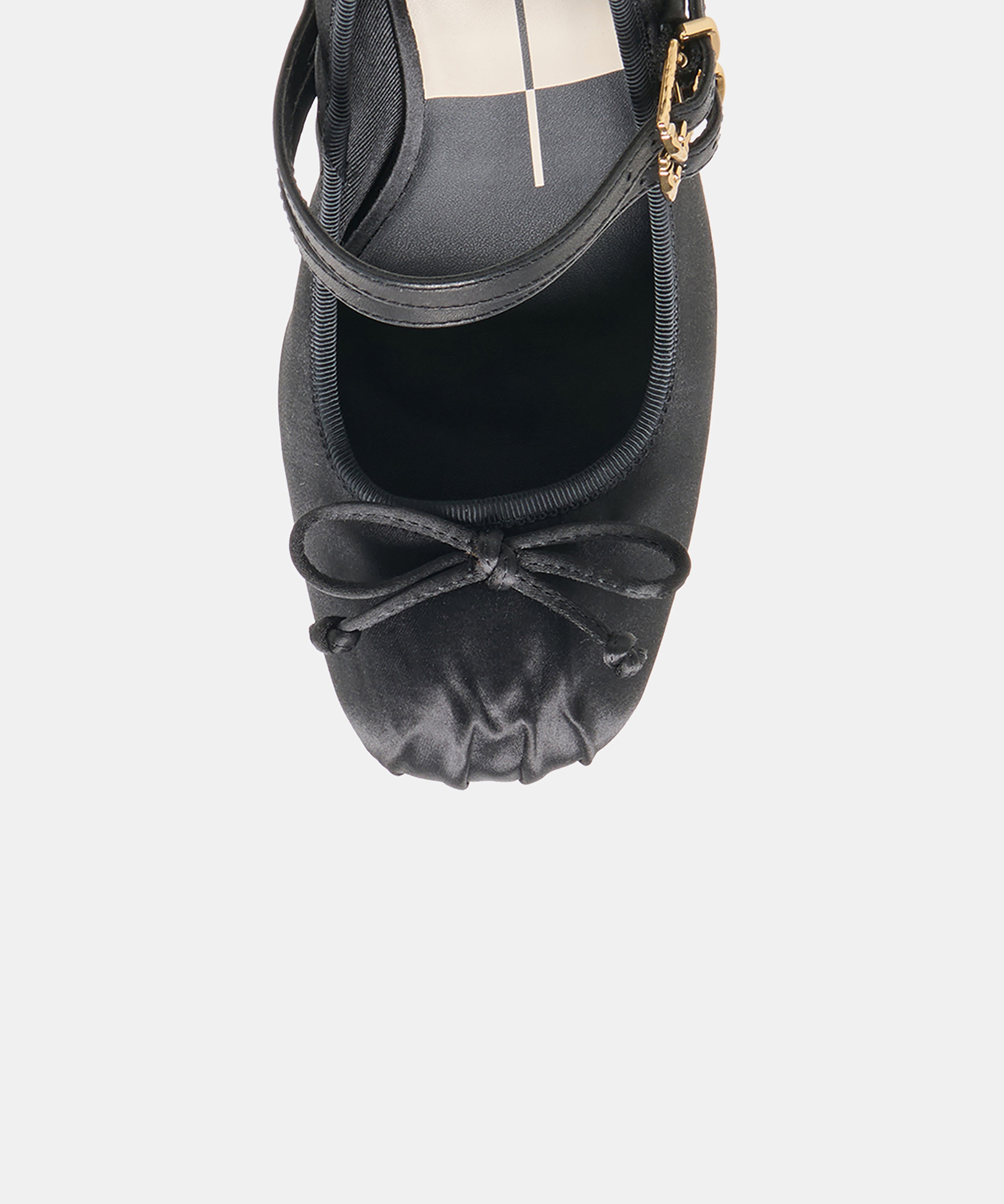 TIARAH HEELS ONYX SATIN