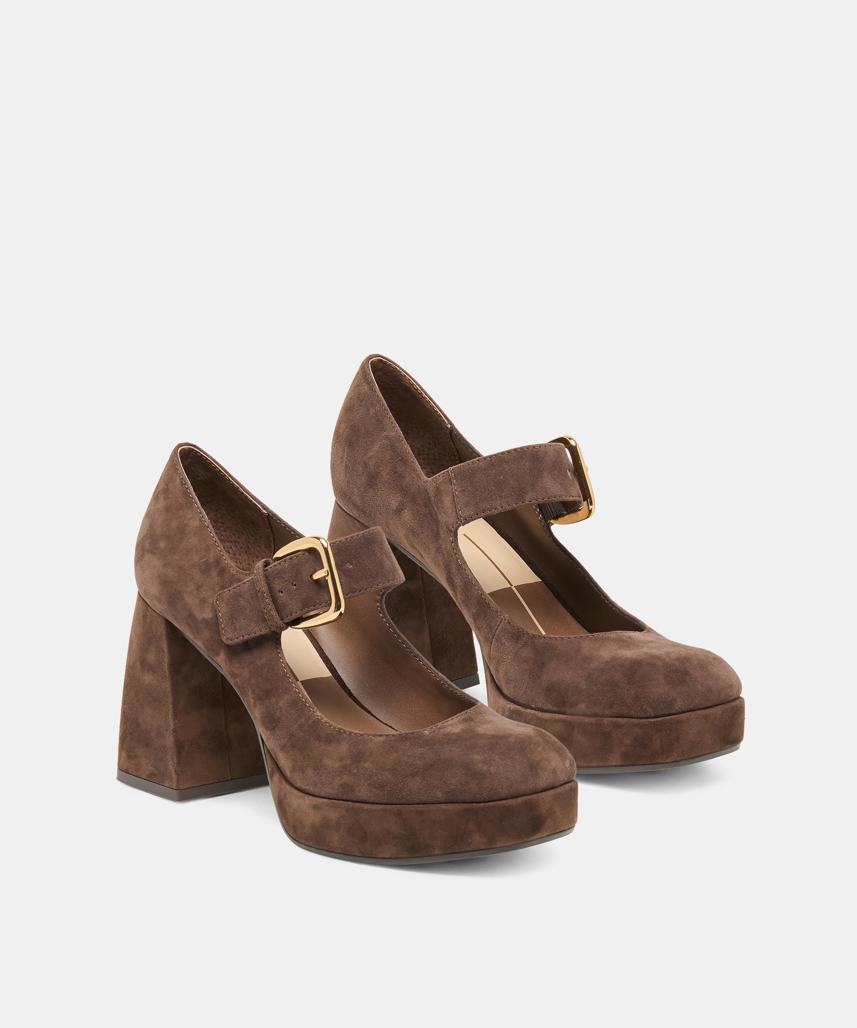 ULTRA HEELS DK BROWN SUEDE