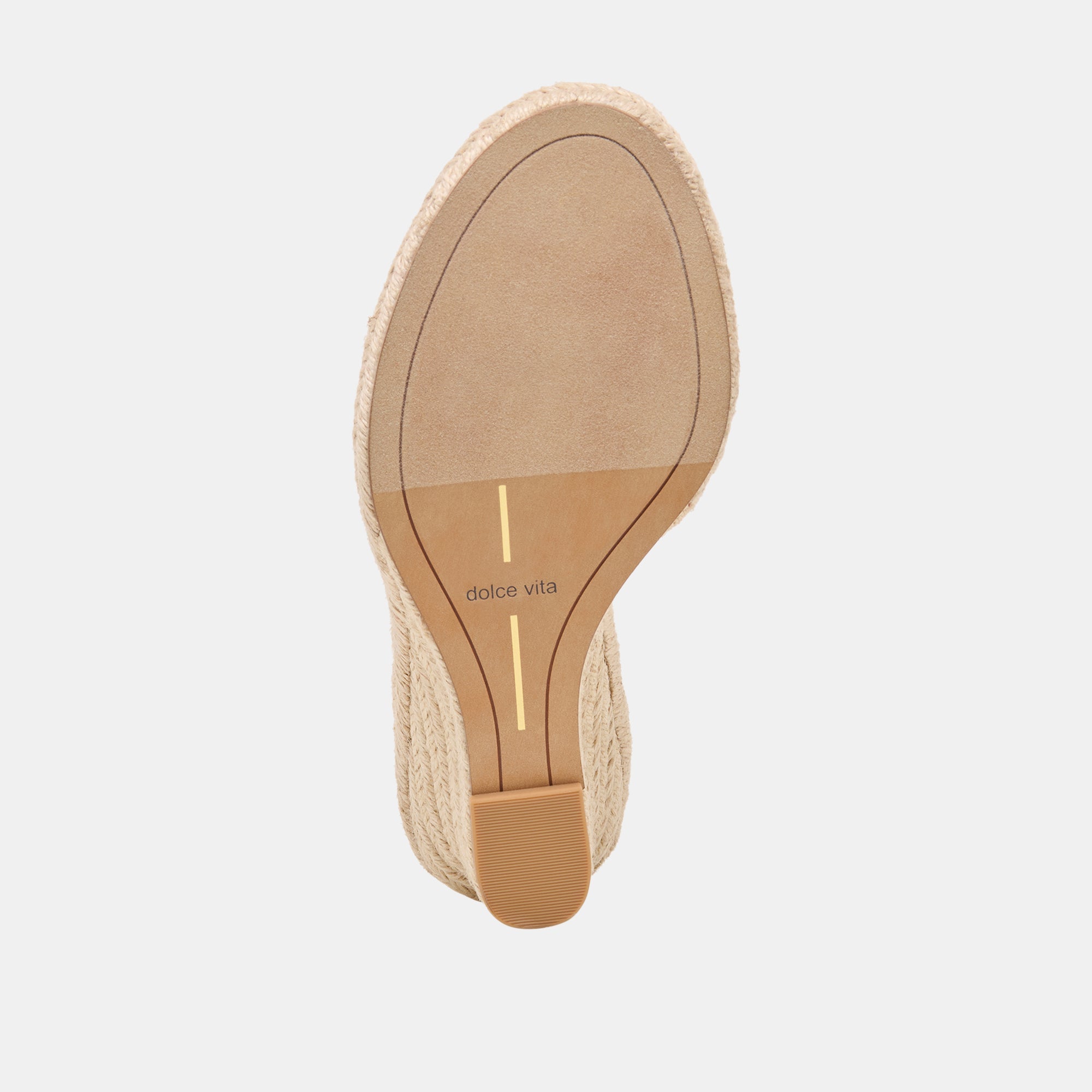 VAYA WEDGES KHAKI LINEN