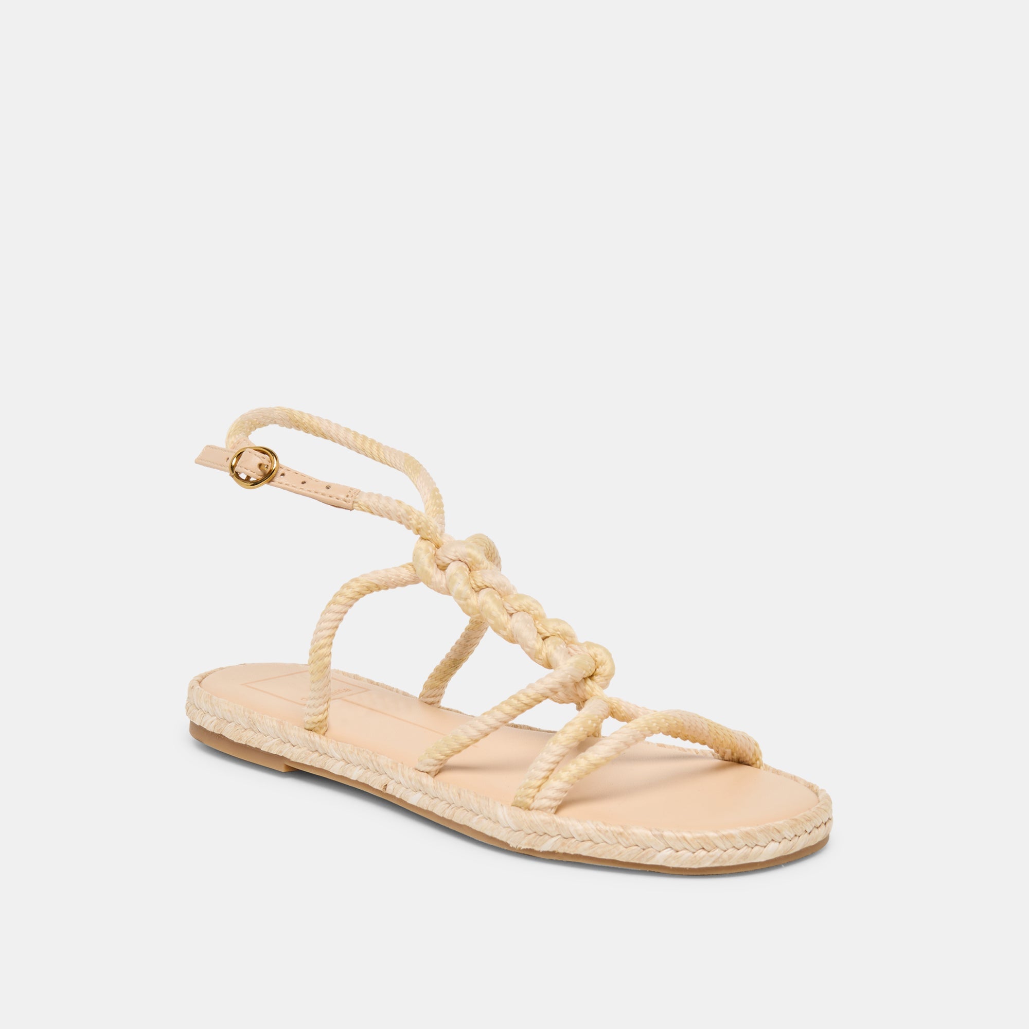 ELYANA SANDALS NATURAL MULTI ROPE RAFFIA