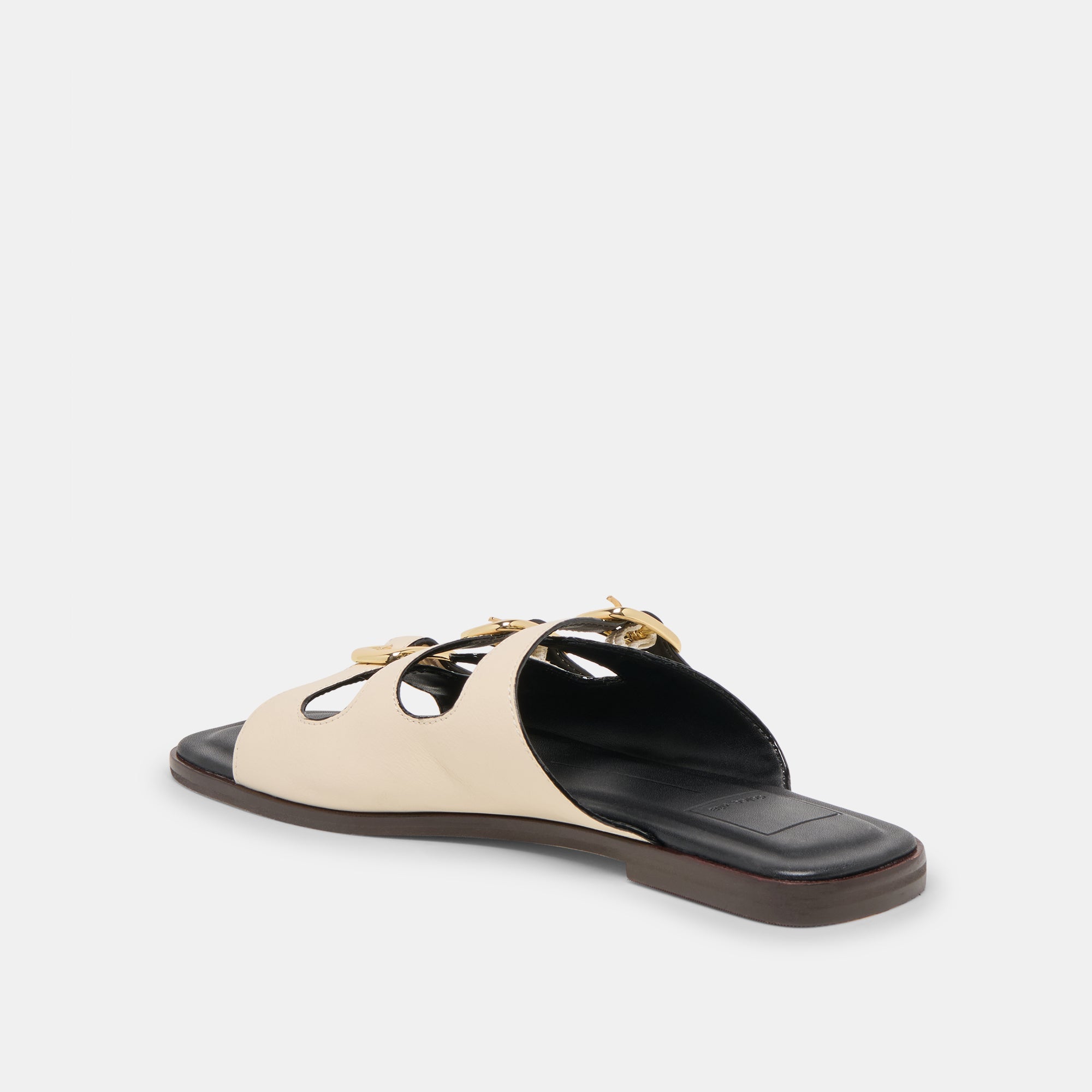 FIN SANDALS BONE LEATHER