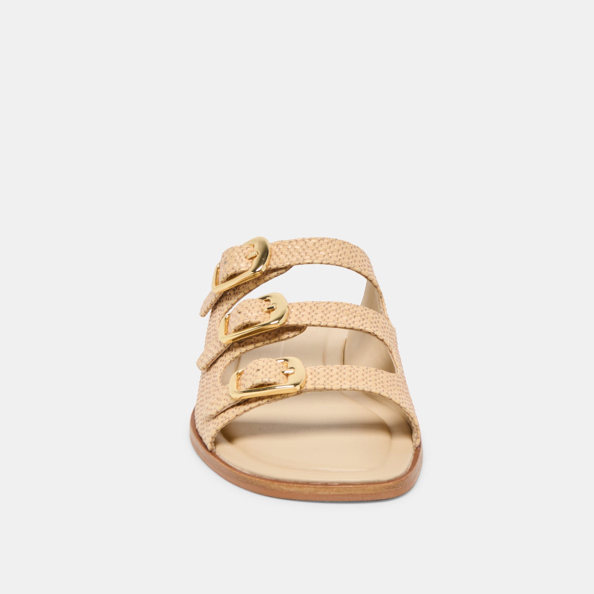FIN SANDALS SAND RAFFIA