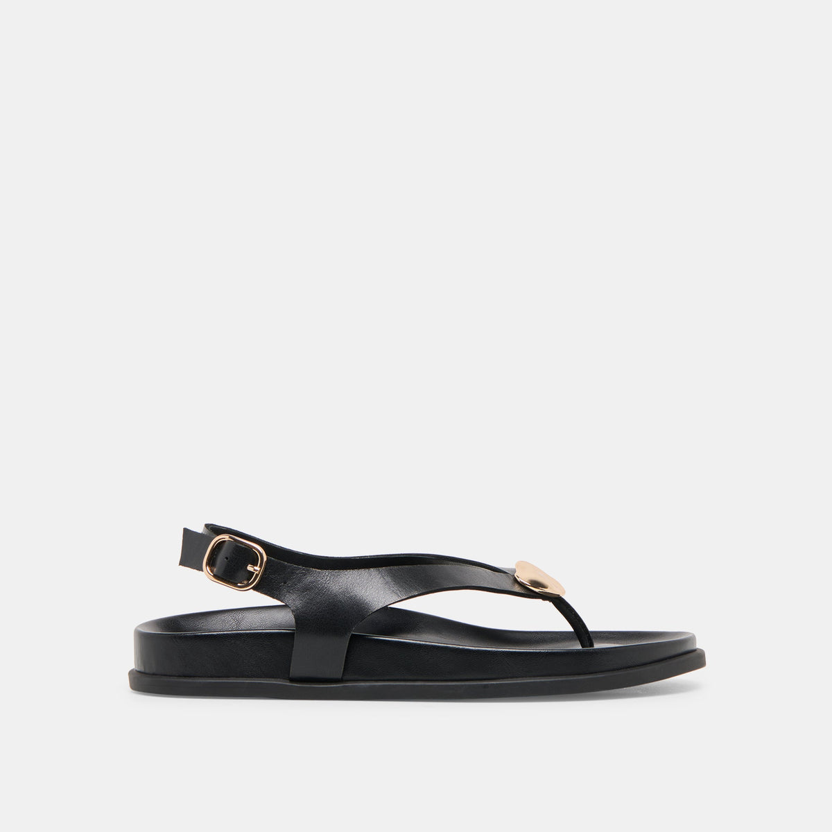 JONY SANDALS BLACK LEATHER