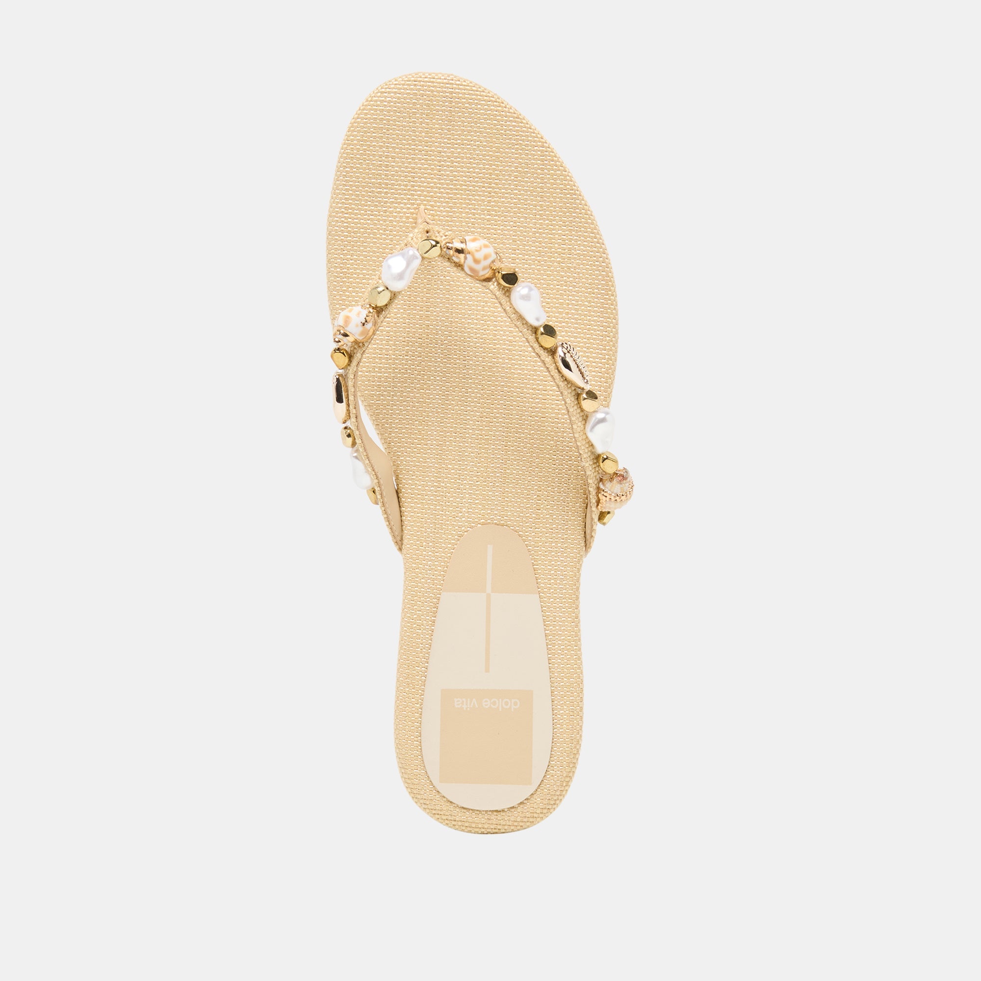 KYSHA SANDALS LT NATURAL RAFFIA