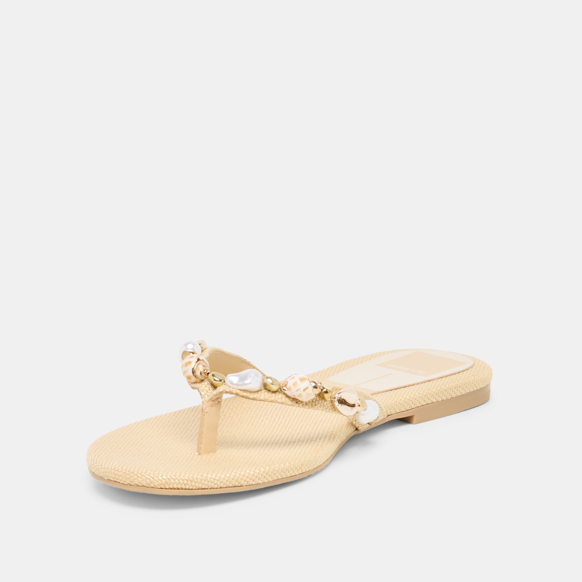 KYSHA SANDALS LT NATURAL RAFFIA