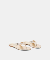 LINNET SANDALS LT GOLD LEATHER