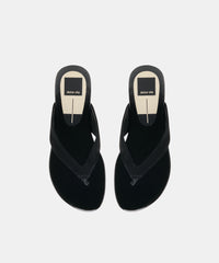 LINNET SANDALS ONYX SUEDE