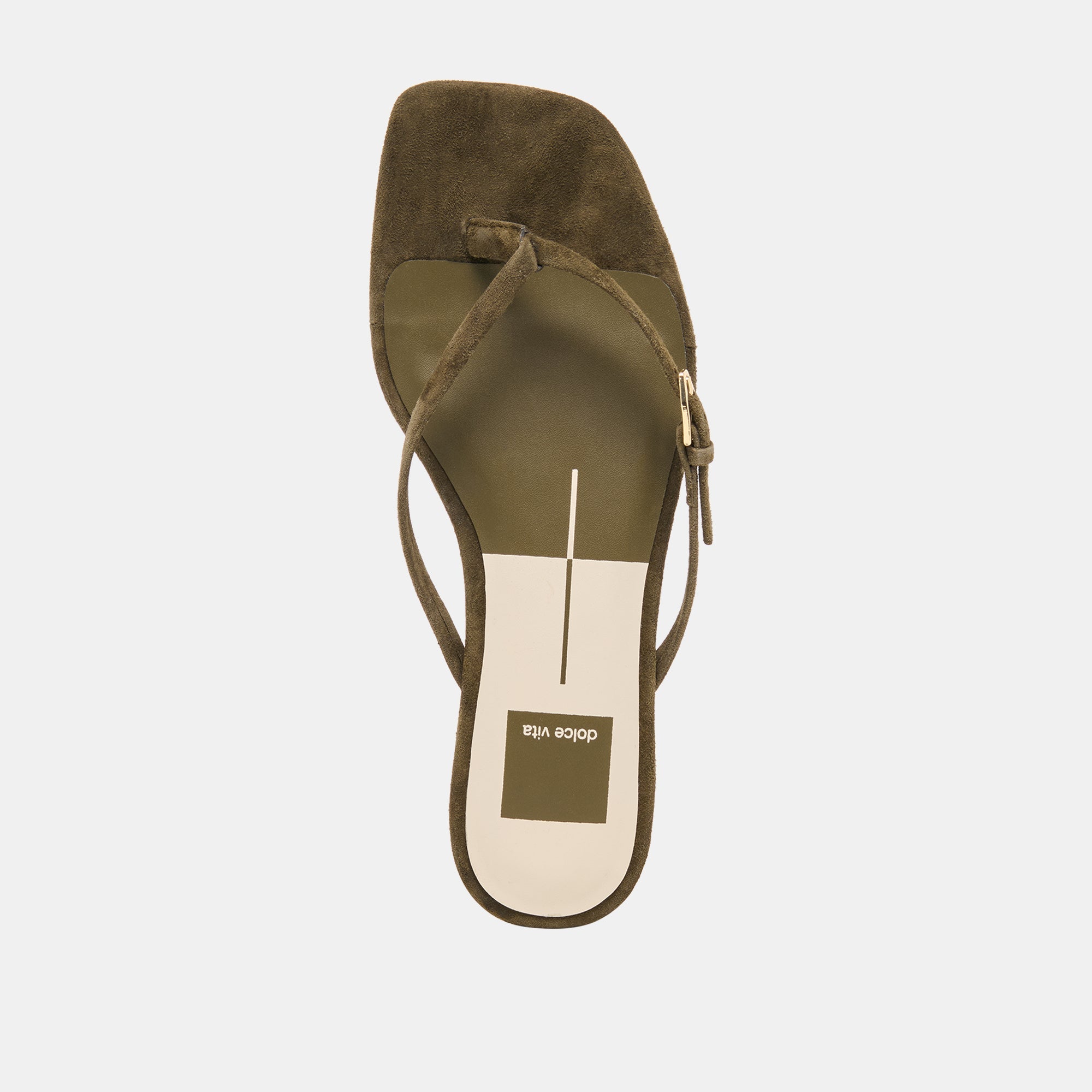 MALTA SANDALS DK OLIVE SUEDE