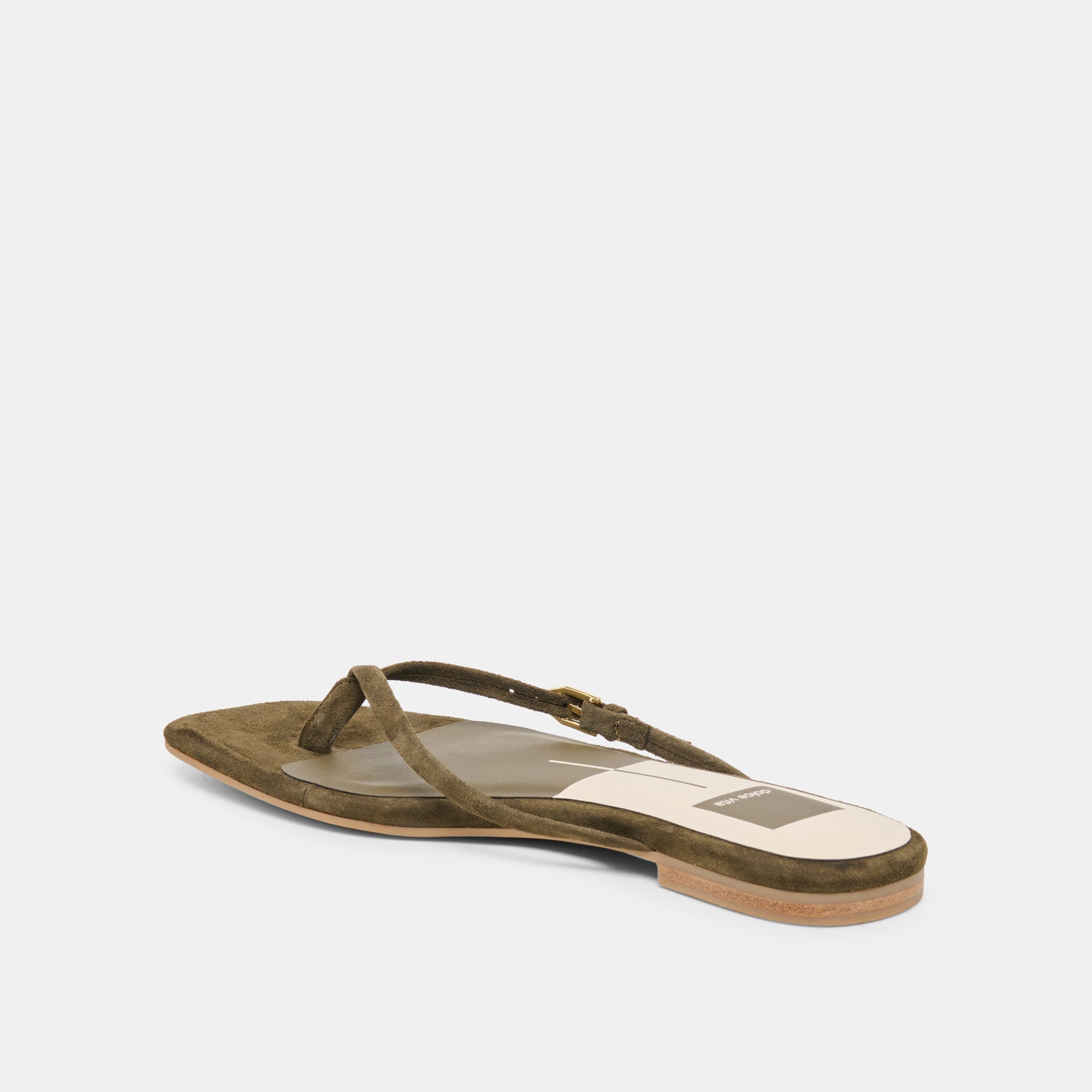 MALTA SANDALS DK OLIVE SUEDE