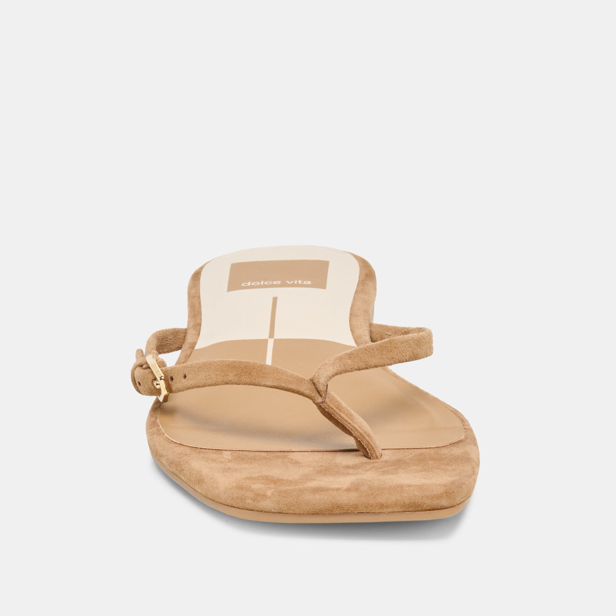 MALTA SANDALS LT BROWN SUEDE
