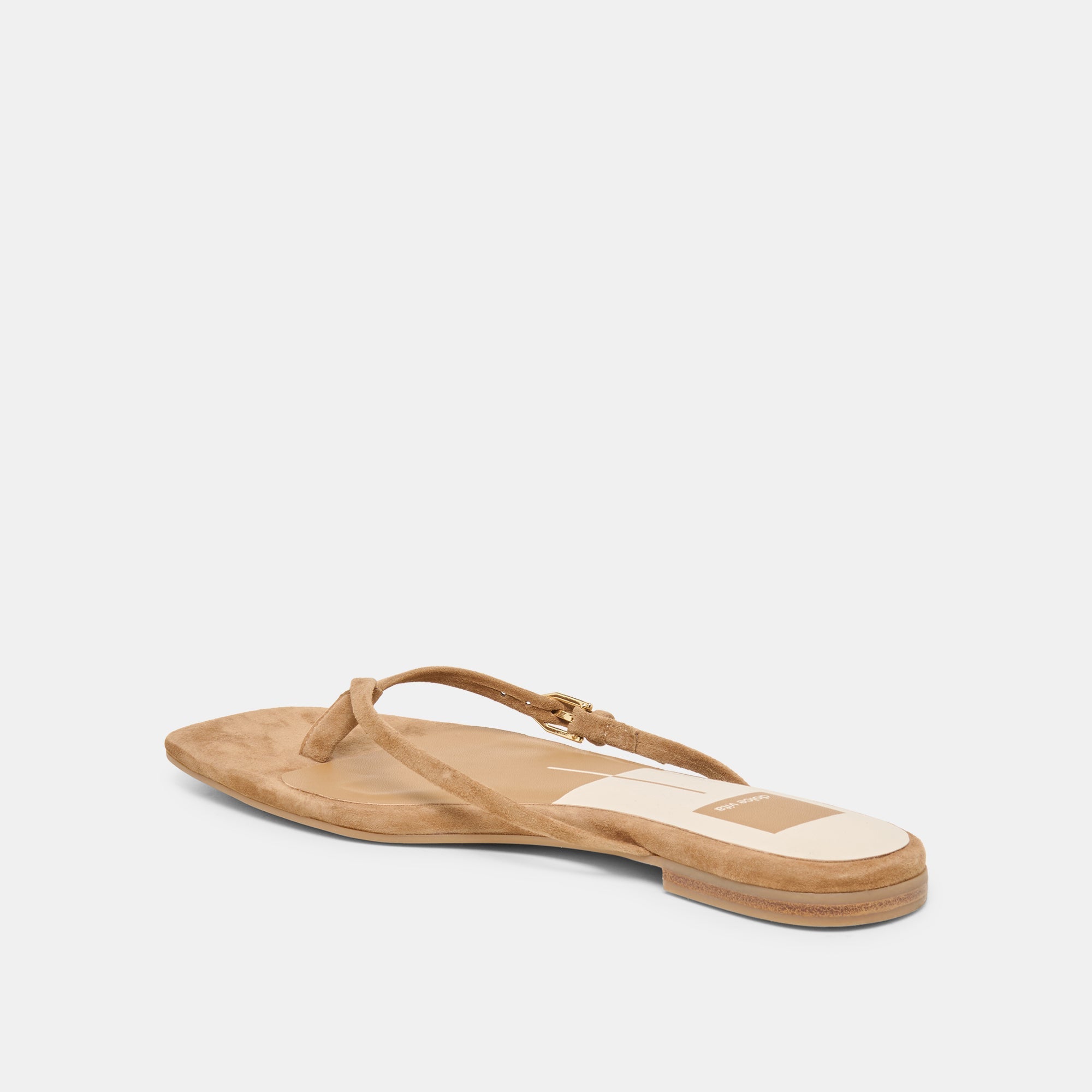 MALTA SANDALS LT BROWN SUEDE